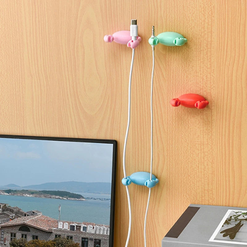 Cute Crab Cable Organizer Clip