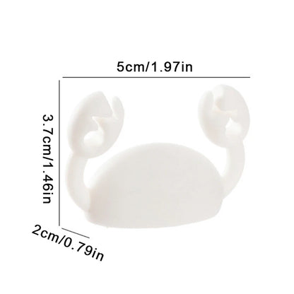 Cute Crab Cable Organizer Clip