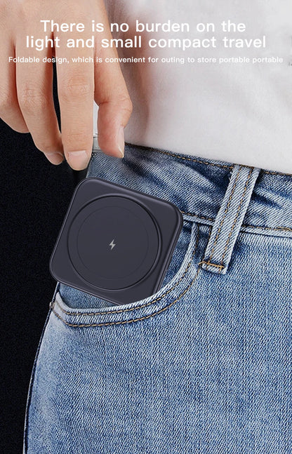 Mini  2 in 1 Wireless Charger