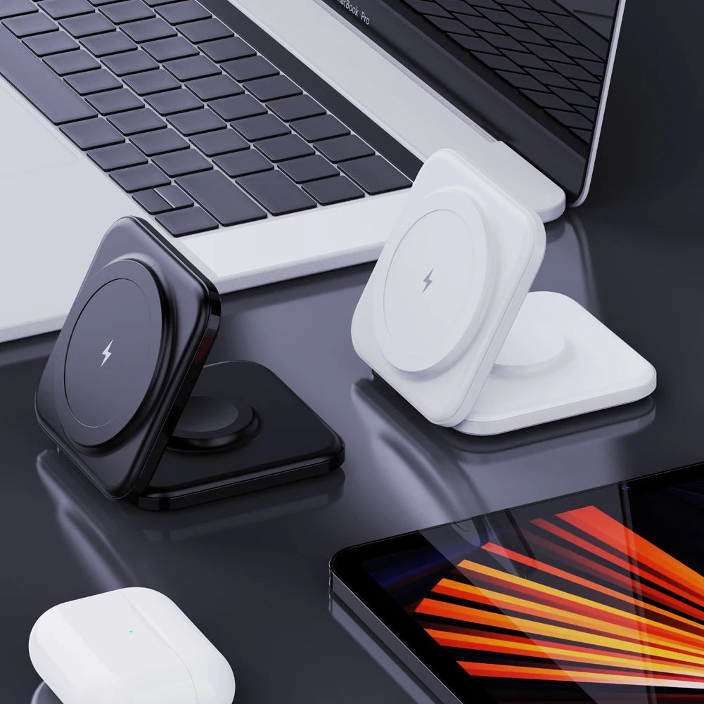 Mini  2 in 1 Wireless Charger