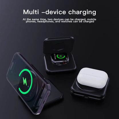 Mini  2 in 1 Wireless Charger