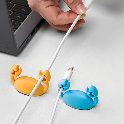 Cute Crab Cable Organizer Clip